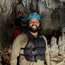 Dr. Ángel Garcia Jr. is an Assistant Professor of Geology and Environmental Science at James Madison University (JMU). He is a Boricua geologist interested in the intersection between ethnoecology, cave and karst science, place-based education, and to increase diversity within geosciences.