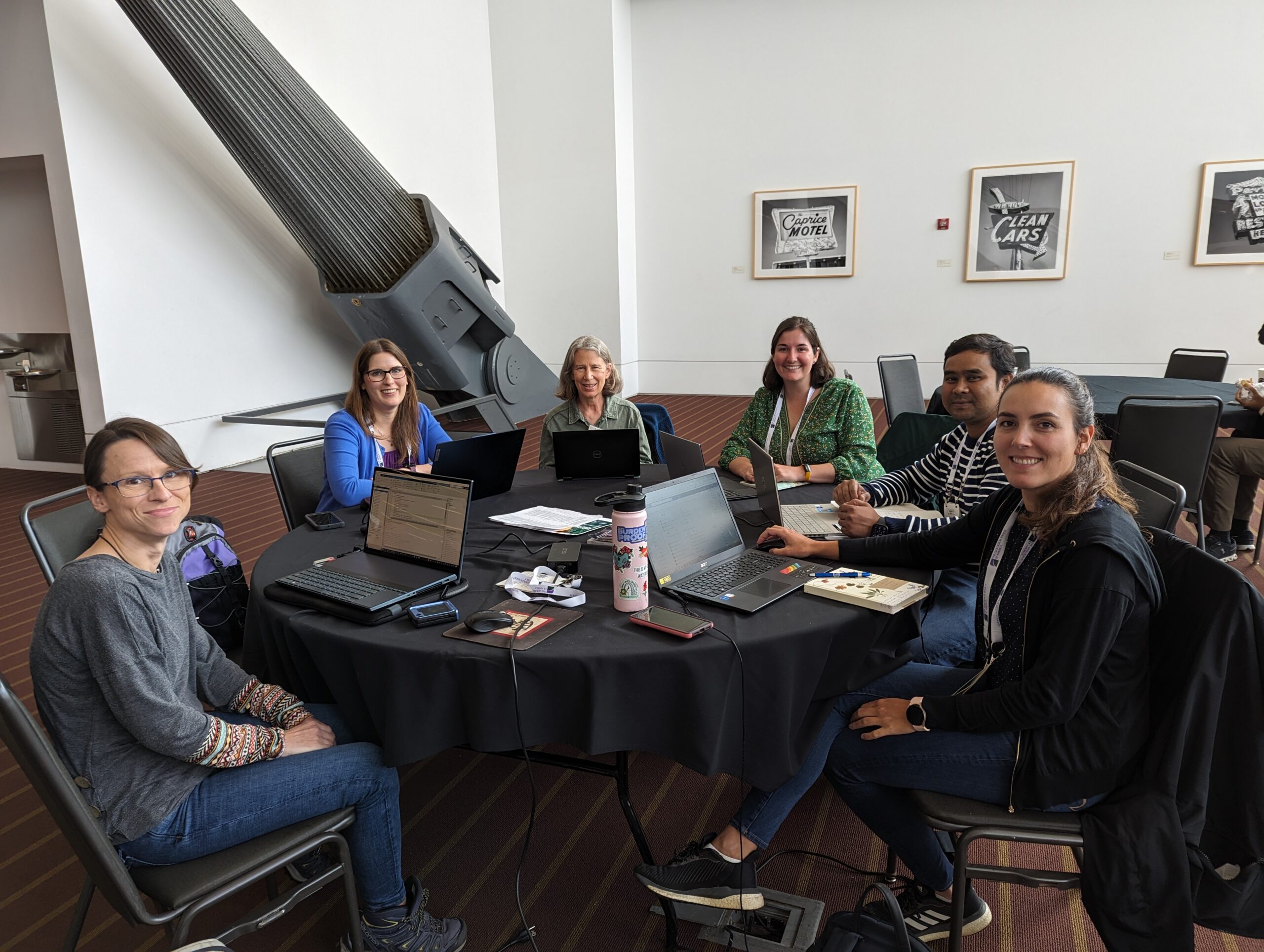 Group photo of members attending the GSA 2023 Field Trip